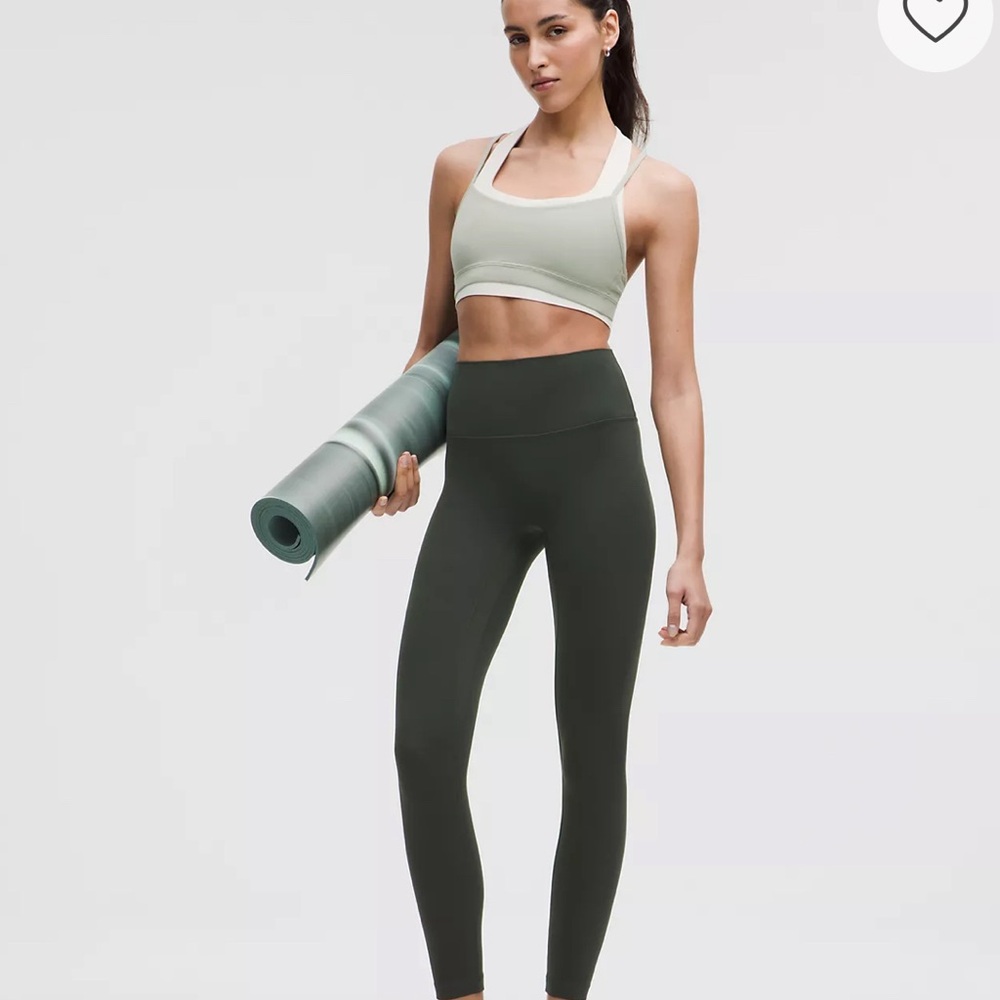 lululemon athletica High-Waist Forest Green Leggings